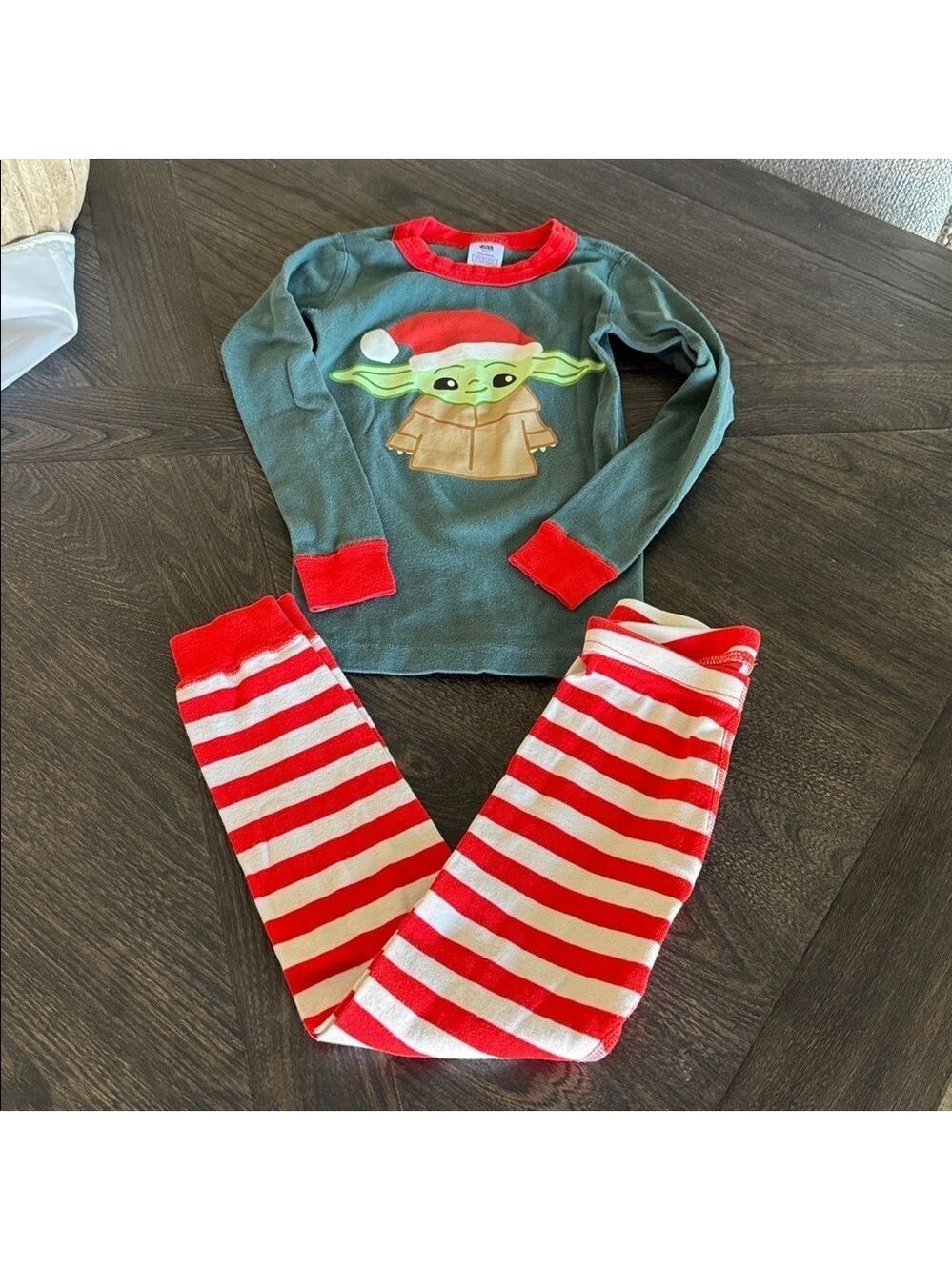 Hanna Andersson Kids Star Wars Baby Yoda Pajama Set